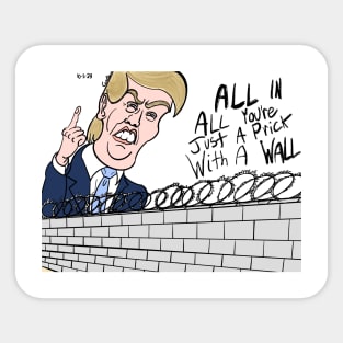 Trump the Wall Sticker